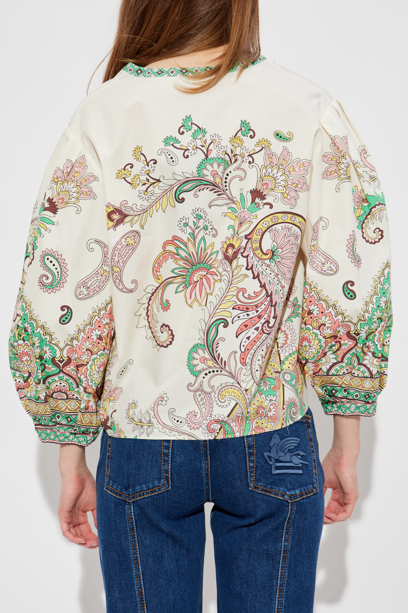 ETRO - ETRO(エトロ) 長袖シャツブラウス サイズ40 M レディース